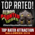 Top Rated Attraction in 2018 by IllinoisHauntedHouses.com